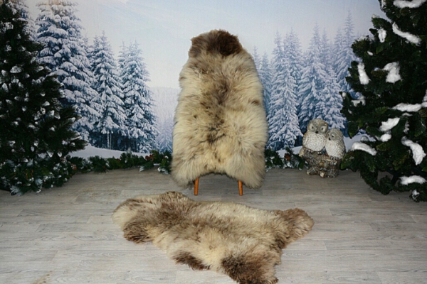 Twin Set Harmonie Öko Lammfell Beige Coloure